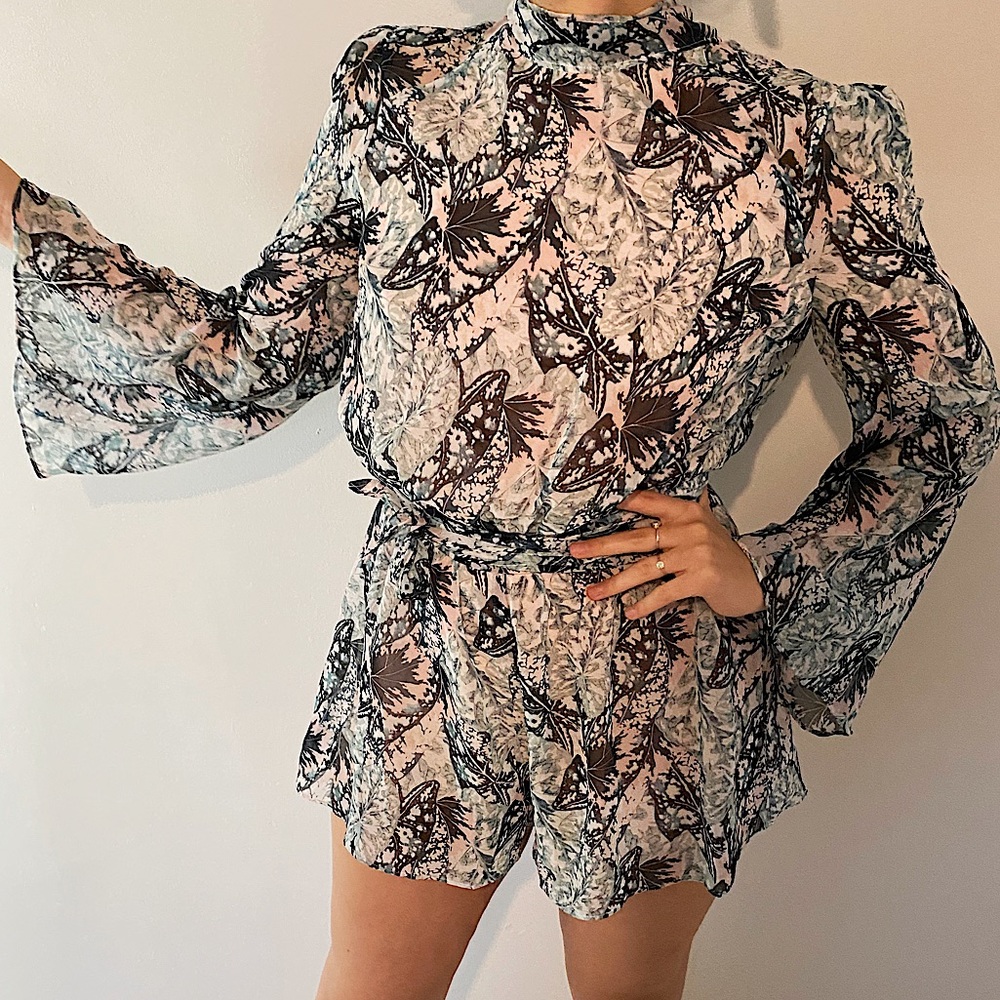 Bebe Backless Jumpsuit